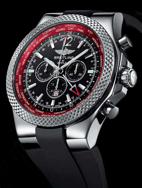 breitling bentley gmt automatic watch|breitling bentley watches price list.